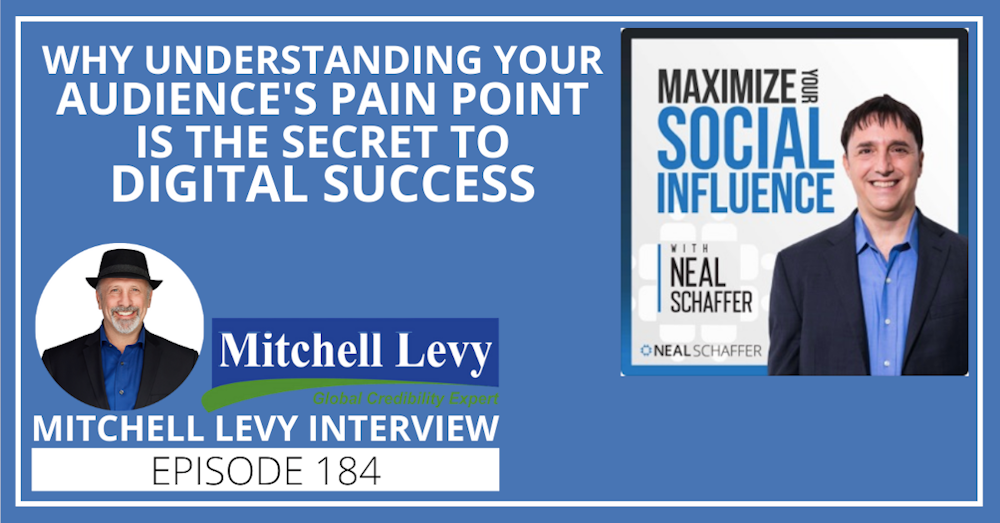 184: Why Understanding Your Audience's Pain Point is the Secret to Digital Success [Mitchell Levy Interview]