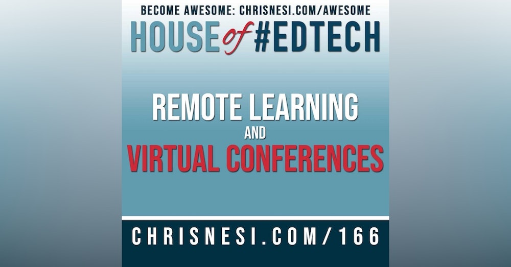 Remote Learning and Virtual Conferences - HoET166