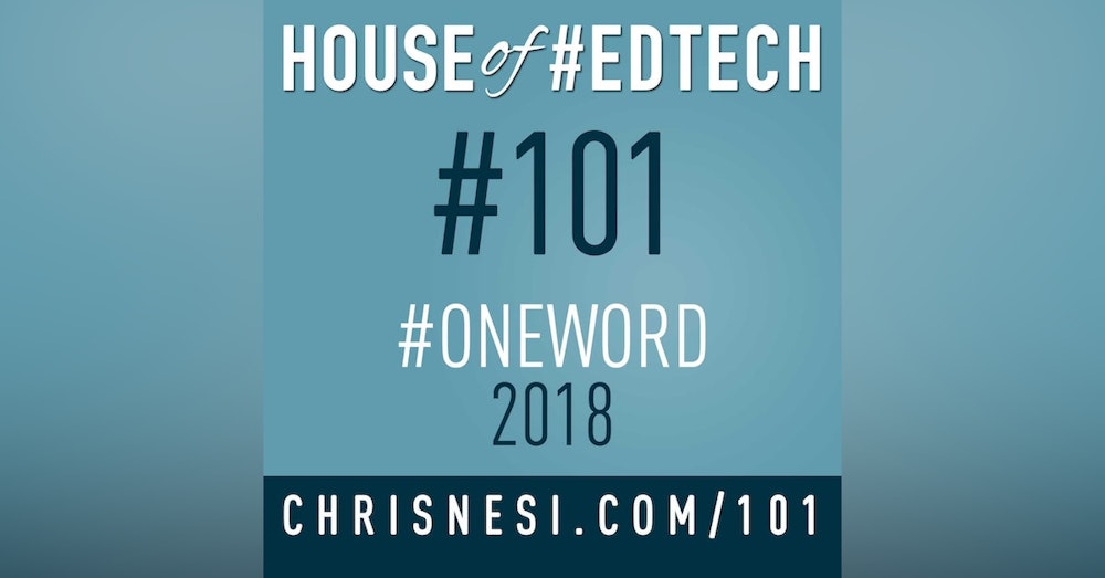 #OneWord 2018 - HoET101