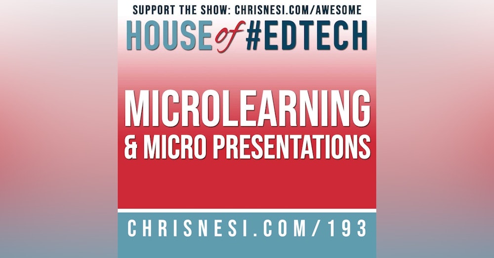 Microlearning & Micro Presentations - HoET193