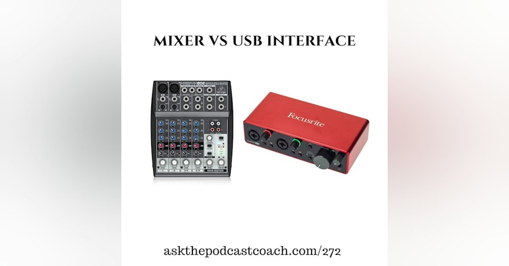 Mixer vs USB Device?
