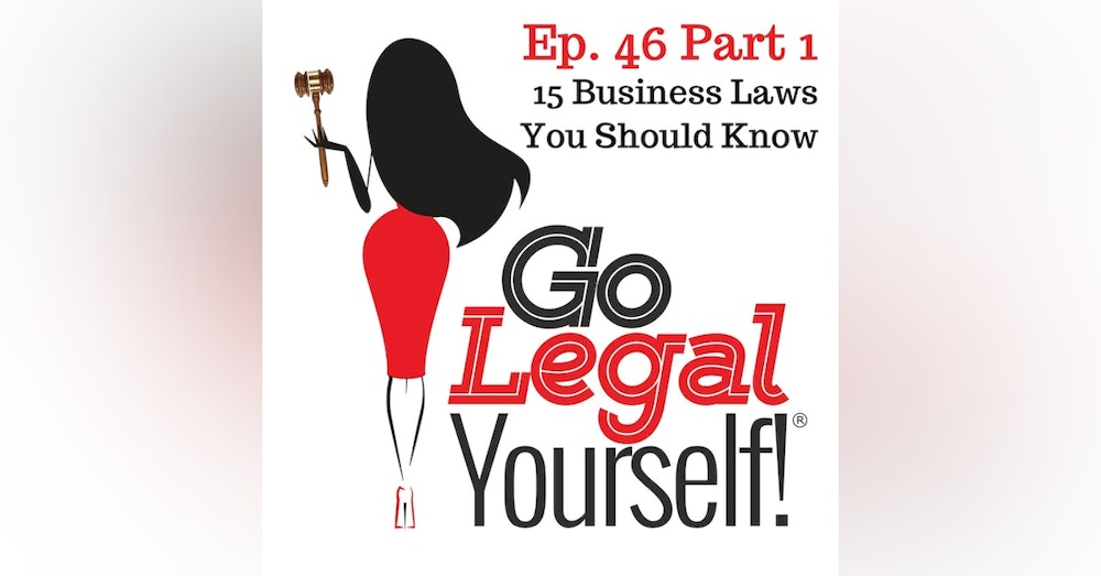 Ep. 46 Part 1 Fifteen Business Laws You Should Know