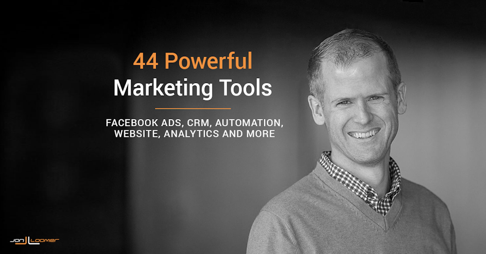 44 Powerful Marketing Tools for Facebook Ads, Websites, CRM and More