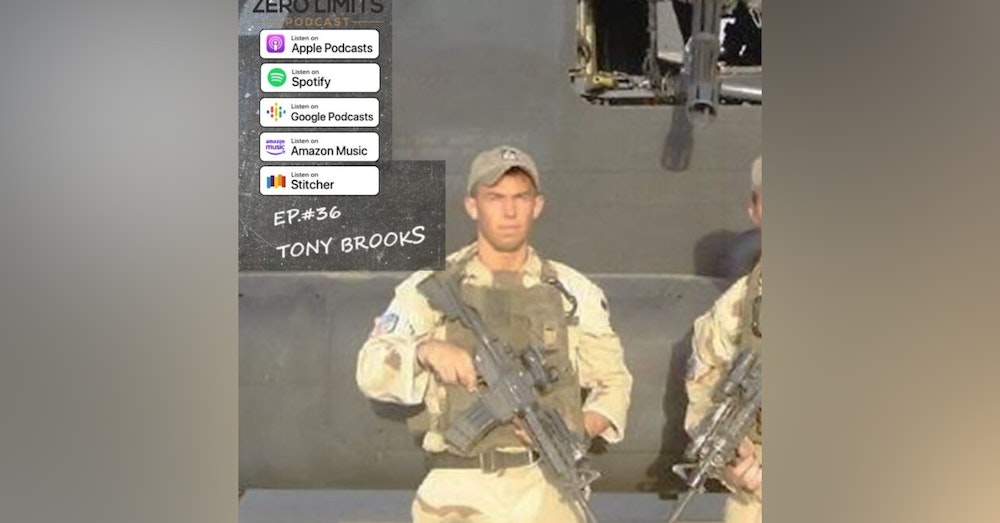 Ep. 36 Dr. Tony Brooks former US Army Ranger involved in the recovery downed MH-47D that claimed the lives of 8 SEALs / 8 Night Stalkers also the recovery of the Lone Survivor Marcus Lutrell