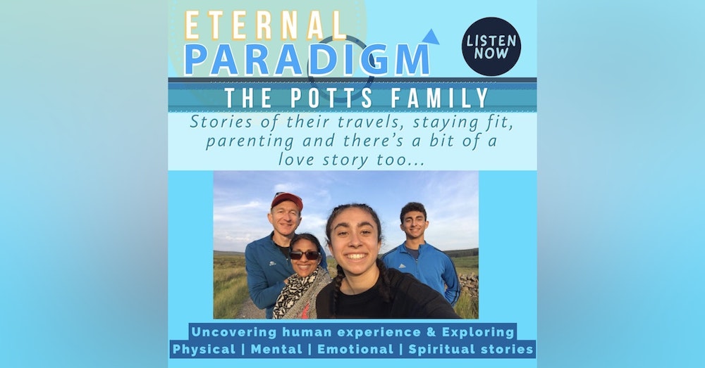 Stories of travel, staying fit, parenting and there's a bit of a love story too...the Potts family