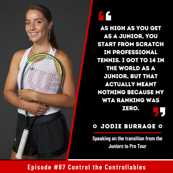 Episode 87: Jodie Burrage - On the rise