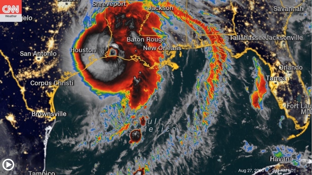 Laura se degrada a tormenta tropical en el sur de Estados Unidos