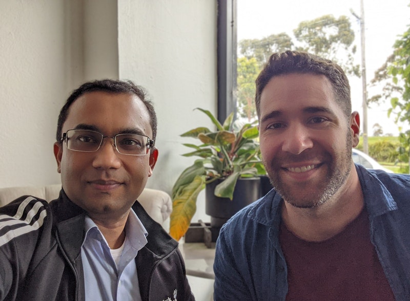 Rajesh Mathur & Paul Cenoz share India & Australia connected tech trade route experience & visions