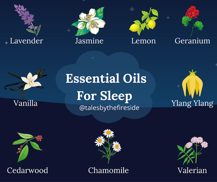 Nine Essential Oils to Help You Sleep