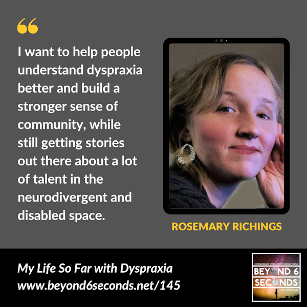 My life so far with dyspraxia – with Rosemary Richings Image