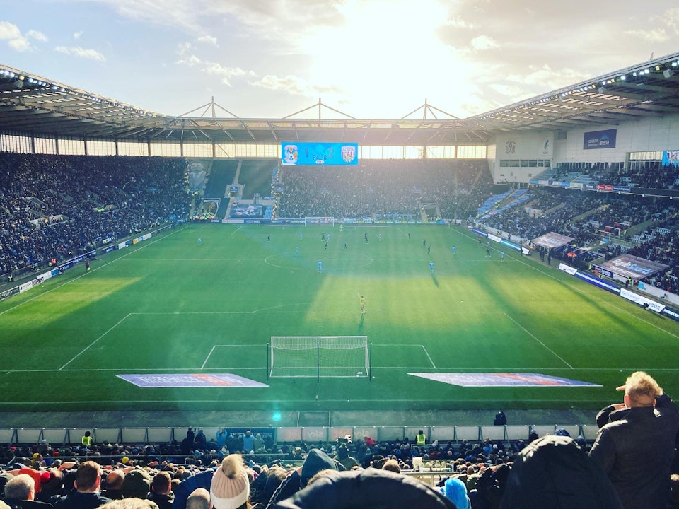 Total Cov Blog #22 - Coventry City 1-2 West Bromwich Albion, 04.12.2021.