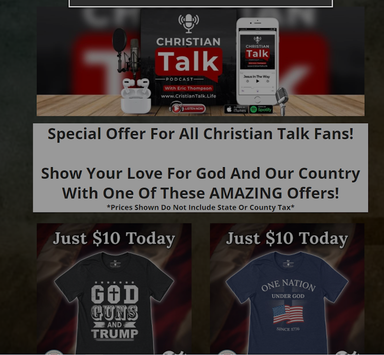 Check Out The Christian Talk Wall