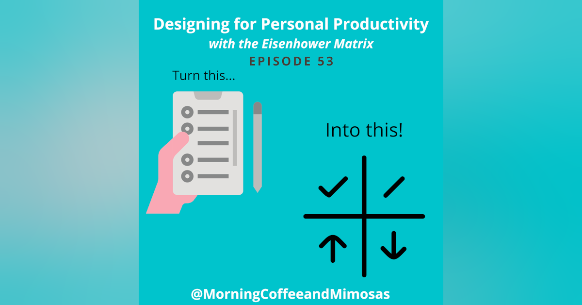 Designing for Personal Productivity With the Eisenhower Matrix