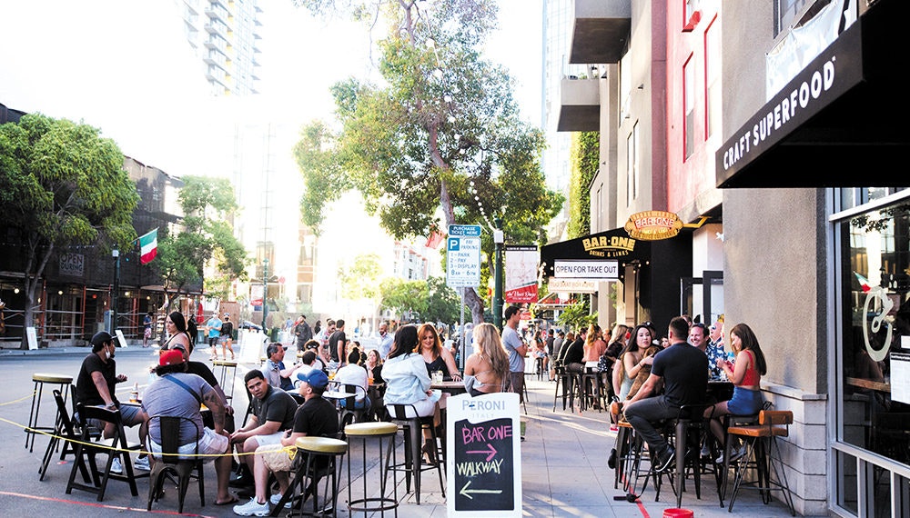 Outdoor Dining in San Diego