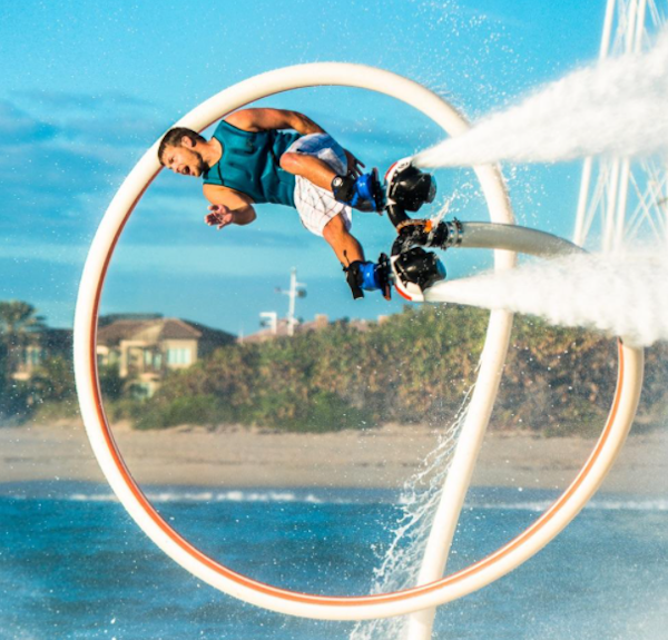 Let's Talk About Hydroflight (aka Flyboard) - Interview with Hydroflight Athlete & Business Owner Ben Merrell Image