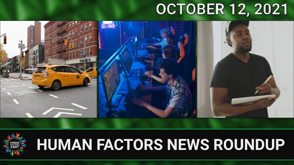 Human Factors Weekly News (10/12/21)