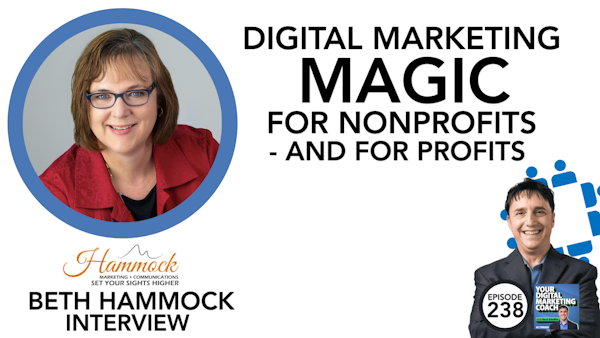 Digital Marketing Magic for Nonprofits - and For Profits [Beth Hammock Interview] Image