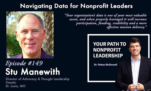 149: Navigating Data for Nonprofit Leaders (Stu Manewith) Image