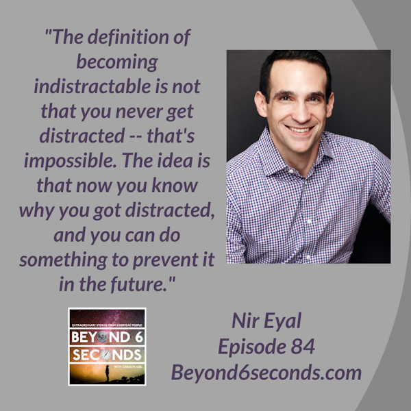 Episode 84: Becoming Indistractable -- with Nir Eyal Image