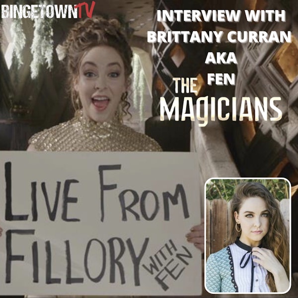 E230The Magicians Interview: Brittany Curran (Fen) Image