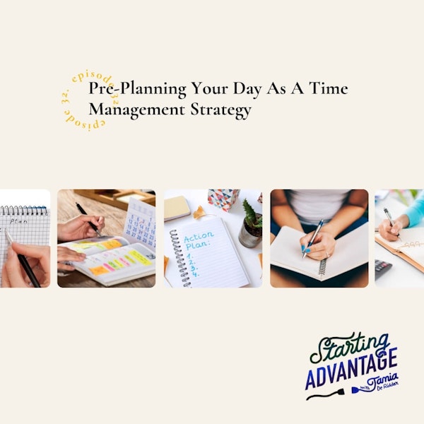 Pre-Planning Your Day As A Time Management Strategy Image