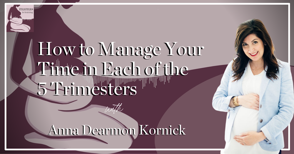 EP112- How to Manage Your Time in Each of the 5 Trimesters with Anna Dearmon Kornick