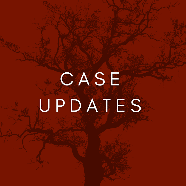 Case Updates!!