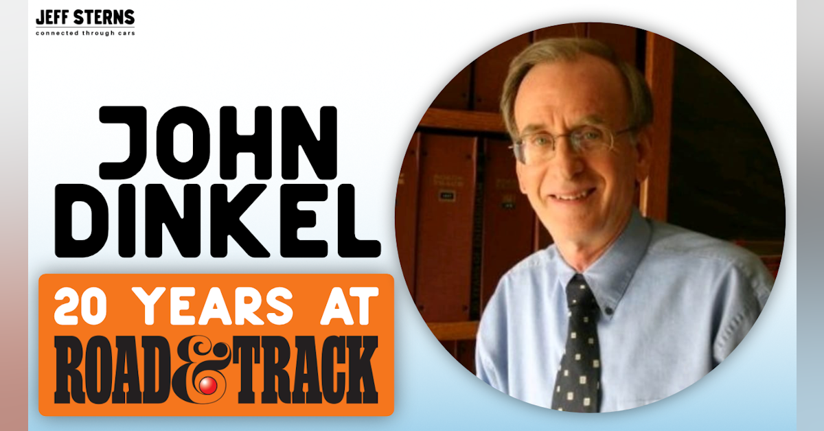 JOHN DINKEL- ROAD & TRACK | SAE | MEN'S FITNESS | VISIONARY VEHICLES | FORD | CHRYSLER | WOODWARD GARAGE | NASCAR