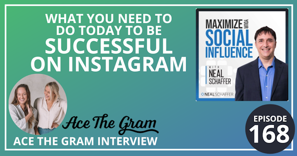 168: What You Need to Do Today to be Successful on Instagram [Ace the Gram Interview] Image