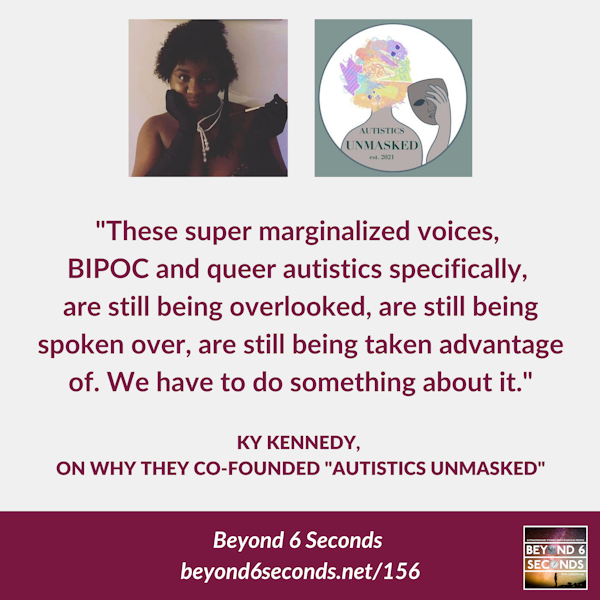 Autistics Unmasked and the BIPOC autistic experience – with Ky Kennedy Image