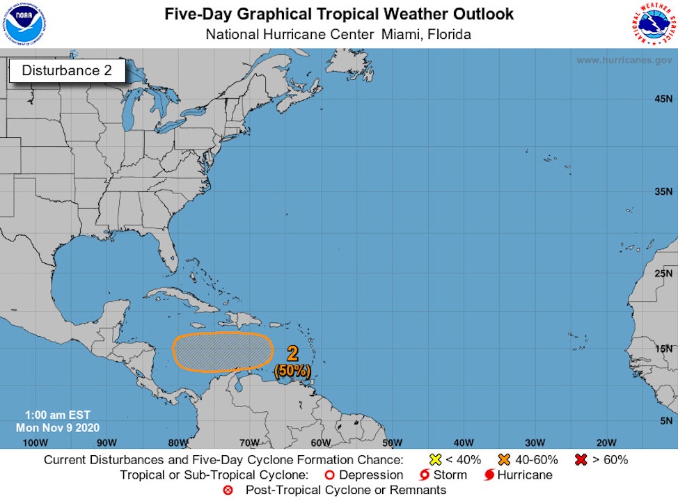 CNH alerta por posible formación de otro huracán