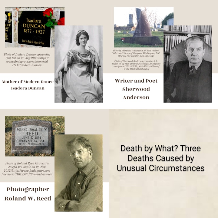 Episode 79 - Death by What? Three Deaths Caused by Unusual Circumstances