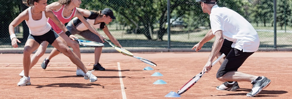Tennis footwork drills