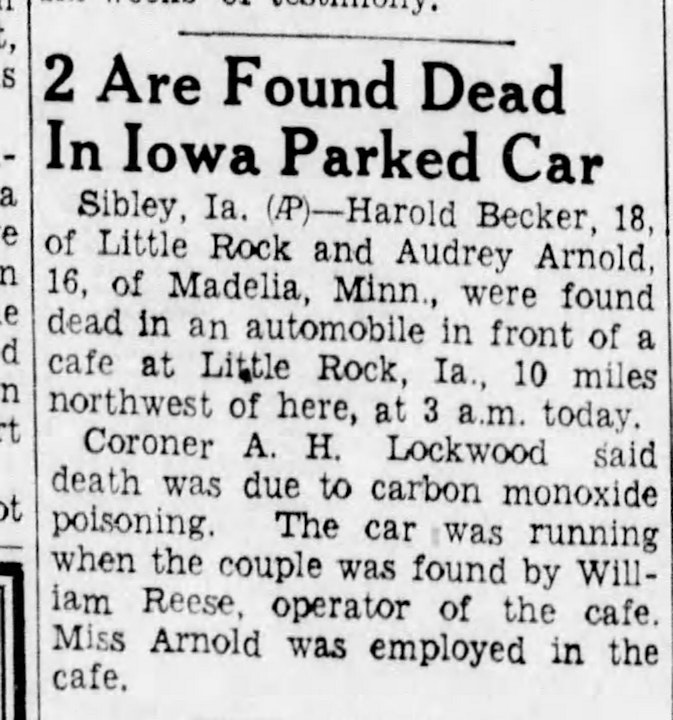 Story out of Iowa 1945