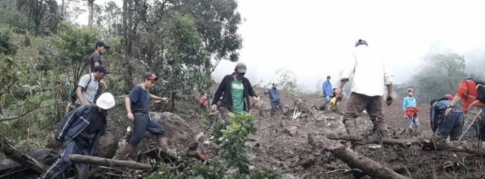 Gobierno reporta 4 fallecidos en deslave del macizo de Peñas Blancas