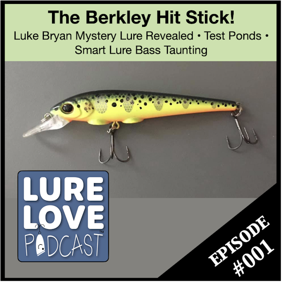 Berkley Hit Stick Review, Luke Bryan Mystery Lure, Smart Lures and Test Ponds Image