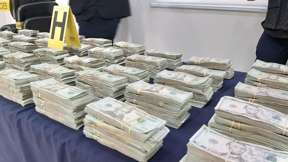 Policía Nacional incauta casi dos millones de dólares en Nueva Segovia