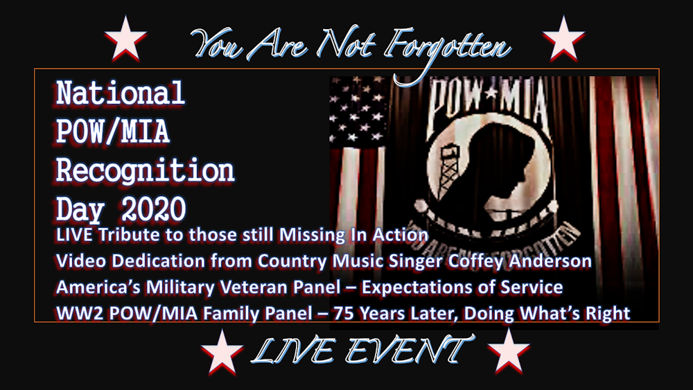LIVE EVENT || National POW/MIA Recognition Day || 2020