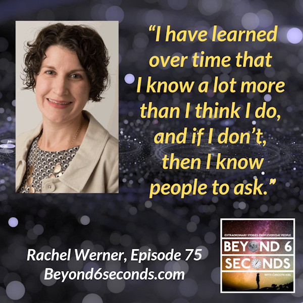 Episode 75: Rachel Werner – Consulting, Motherhood and Entrepreneurship Image
