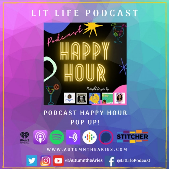 Check out the Podcast Happy Hour Pop Up!!
