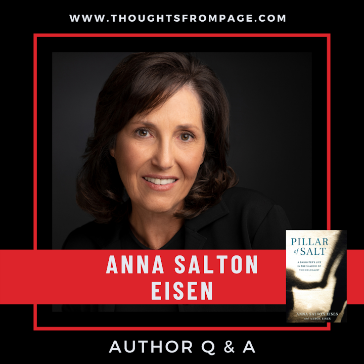 Q & A with Anna Salton Eisen, Author of PILLAR OF SALT