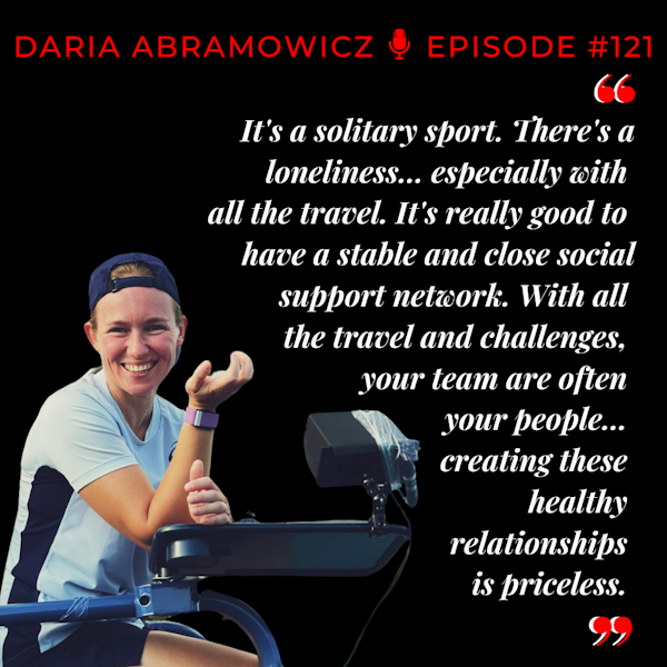 Episode 121: Daria Abramowicz - Person first, player second