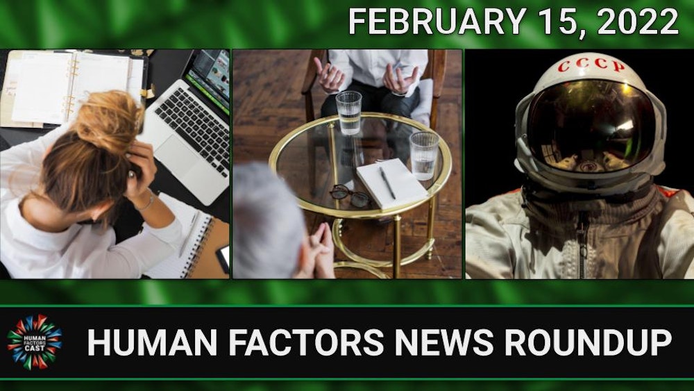 Human Factors Weekly News (02/15/22)