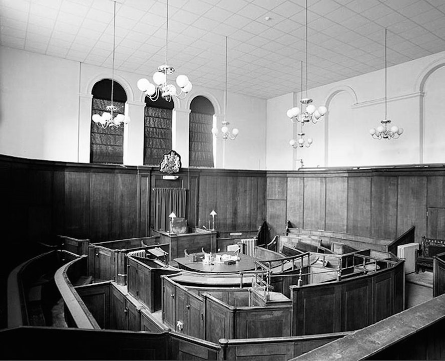 The Ghostly Courtrooms and Cells of Shirehall