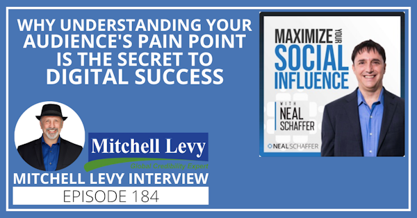184: Why Understanding Your Audience's Pain Point is the Secret to Digital Success [Mitchell Levy Interview] Image