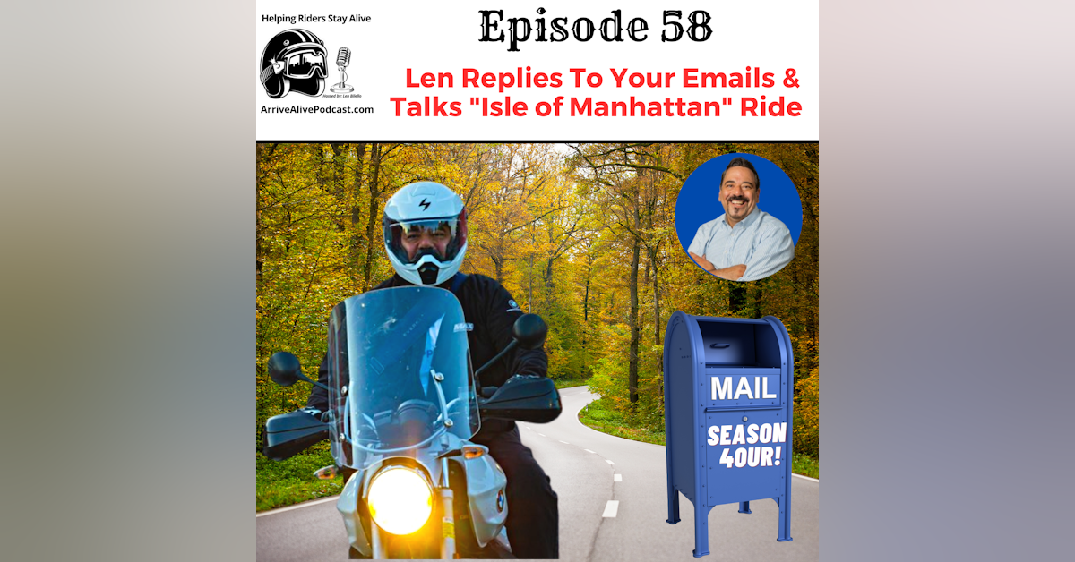 Len Responds to Viewer Mail and Rides Manhattan On Jan 1!