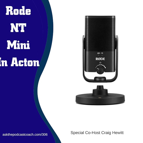 The Rode NT Mini USB In Action Image