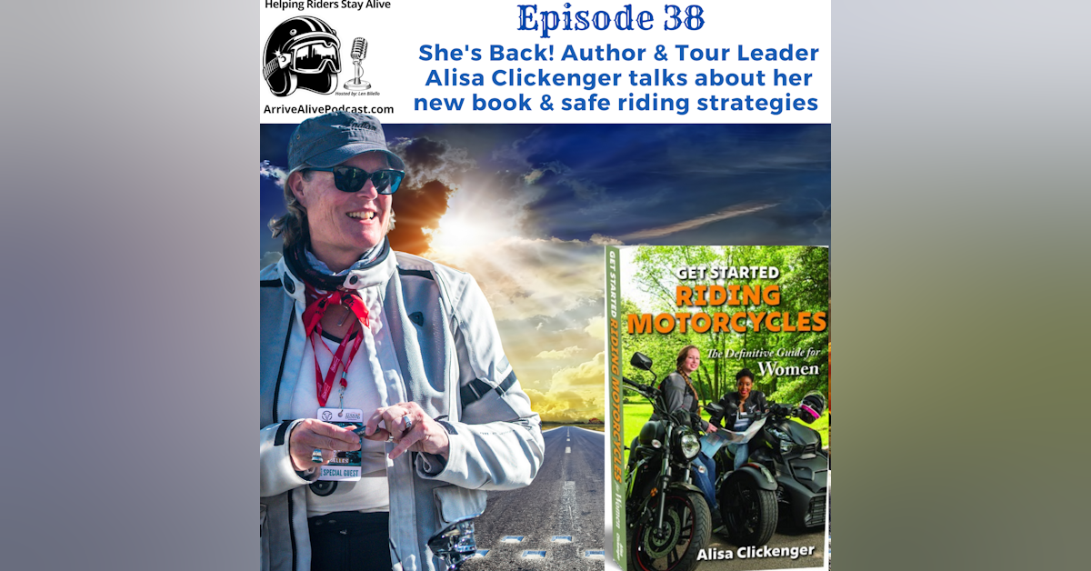 Author & Tour Leader Alisa Clickenger Talks about Her New Book & Safe Riding Strategies