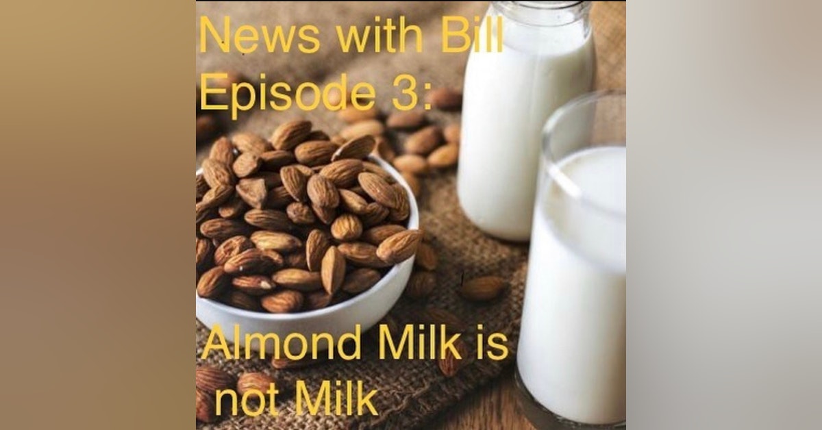 Almond Milk is not Milk