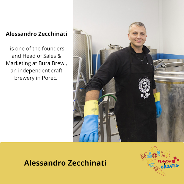Alessandro Zecchinati,  Bura Brew craft brewery